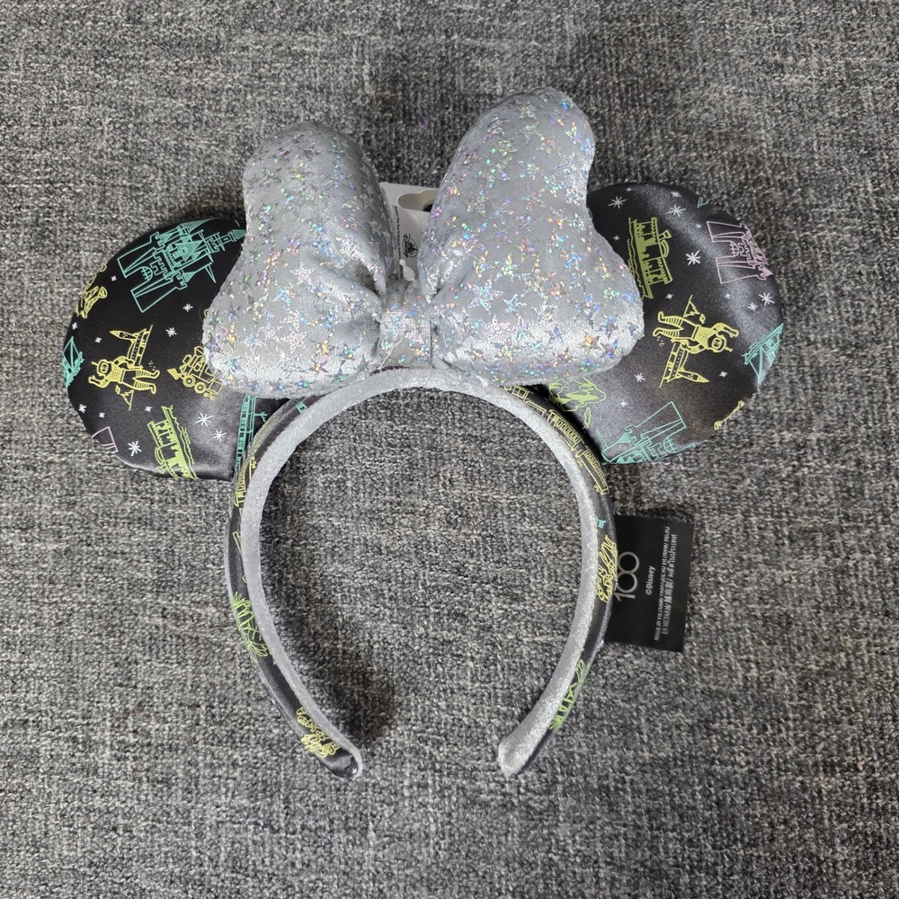 NWT Disney100 Anniversary Walt's Disneyland Minnie Mouse Ears Headband